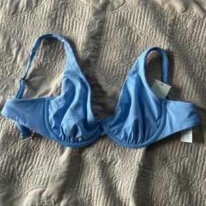 Light Blue Bikini Top